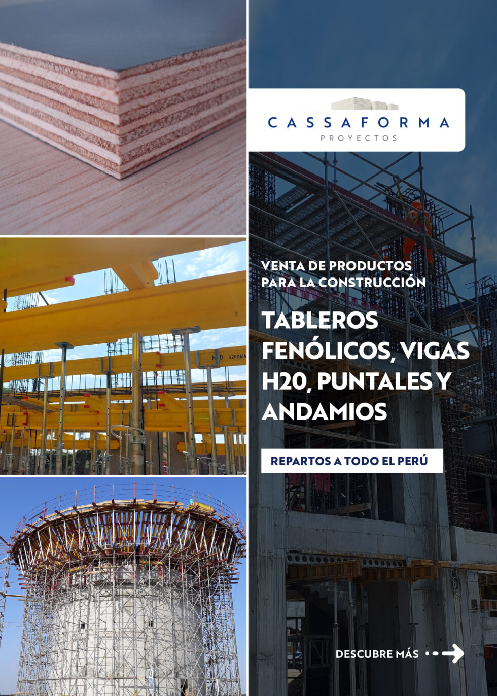 Flyer Cassaforma Proyectos