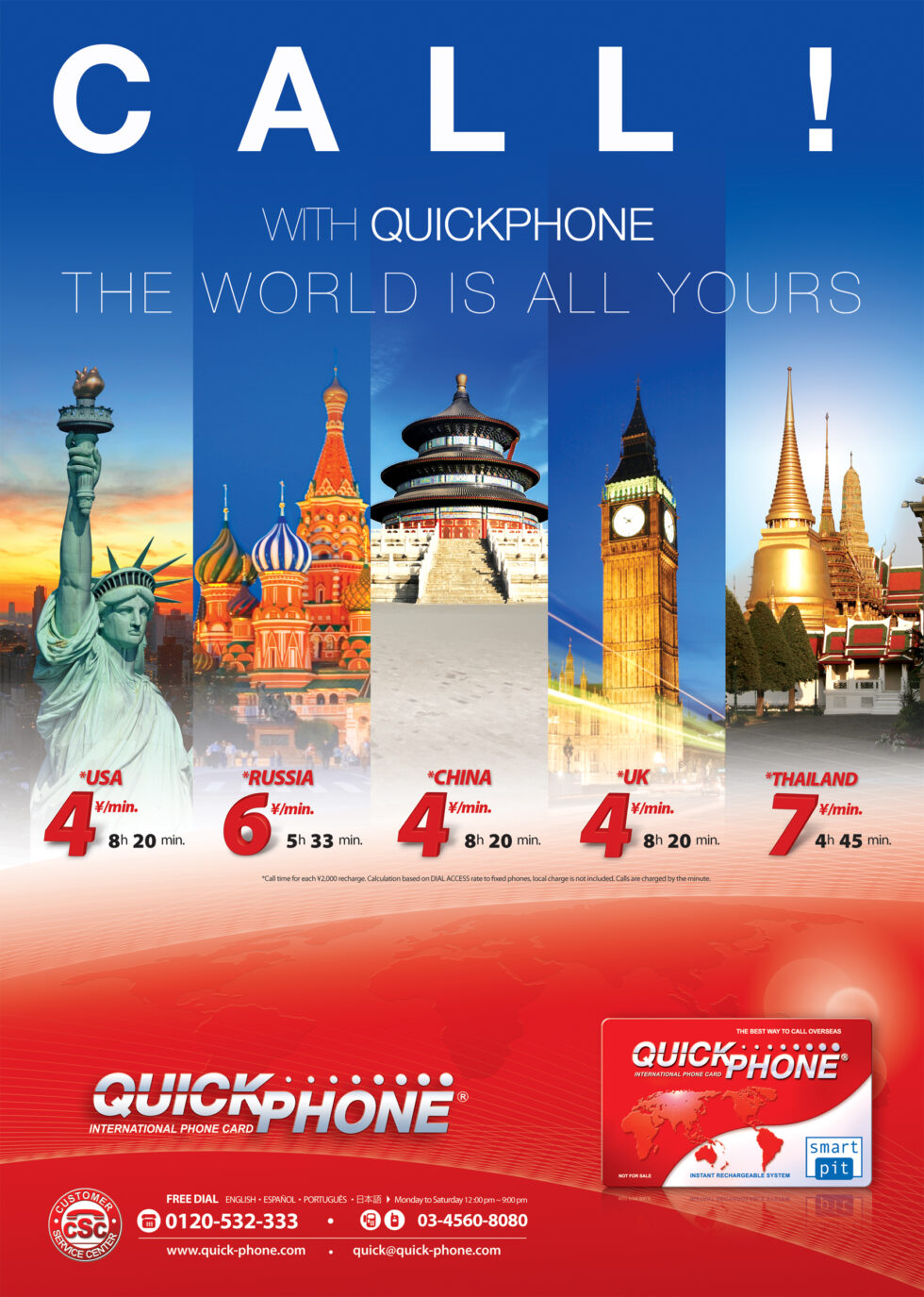 Anuncio Quickphone (Japan)